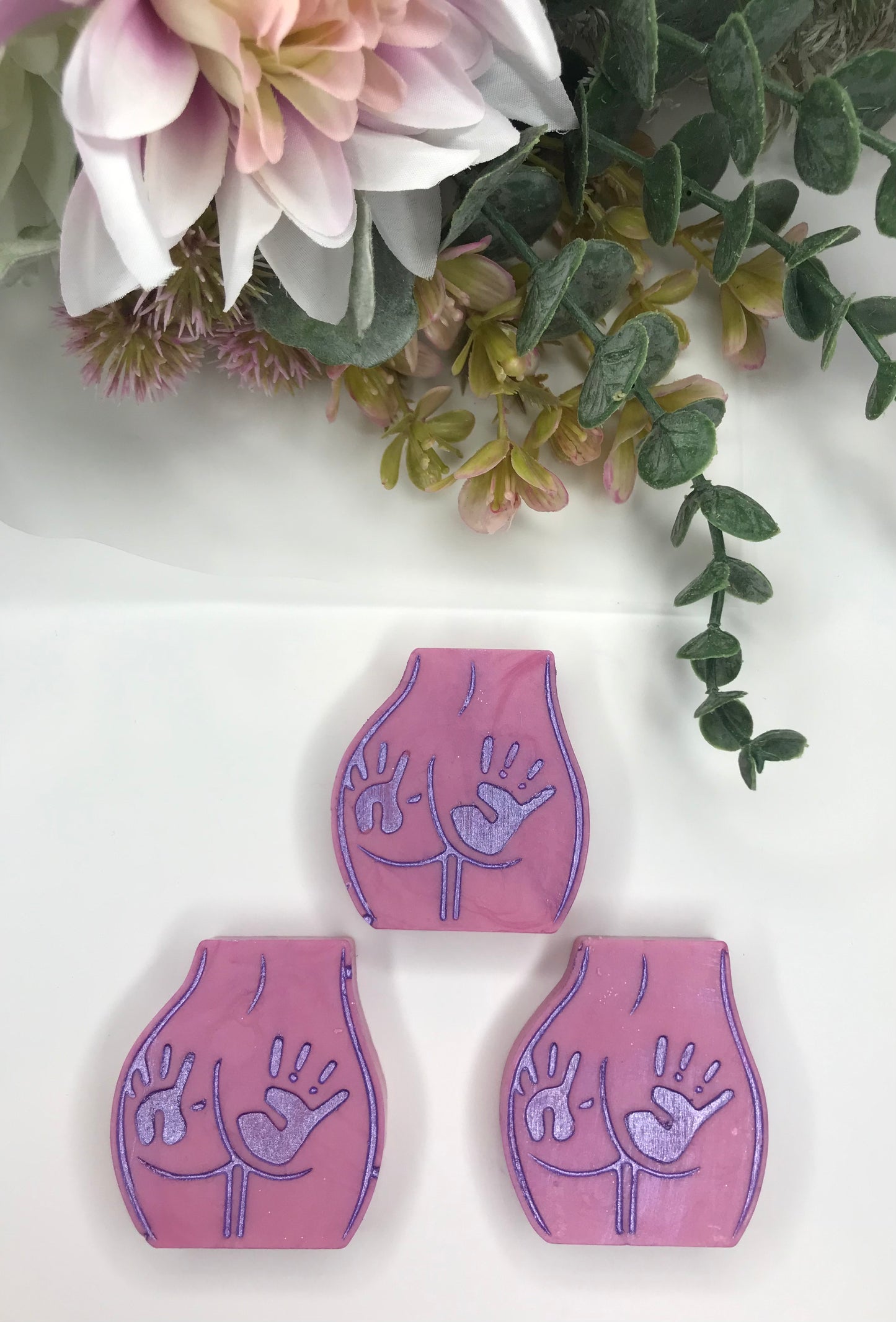 Bum Handprint Wax Melt