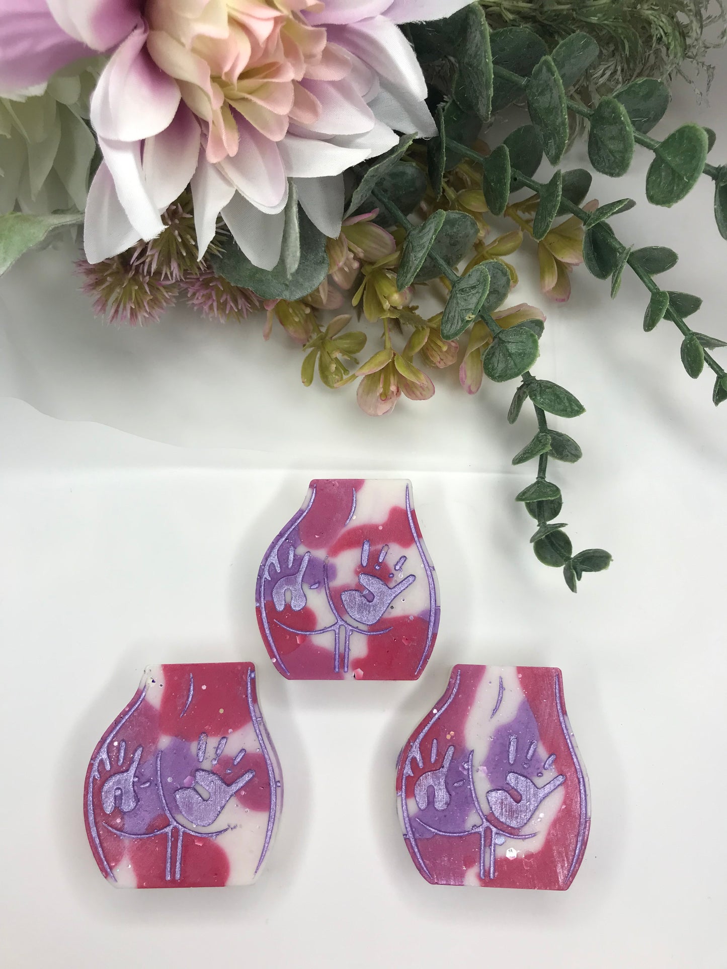 Bum Handprint Wax Melt
