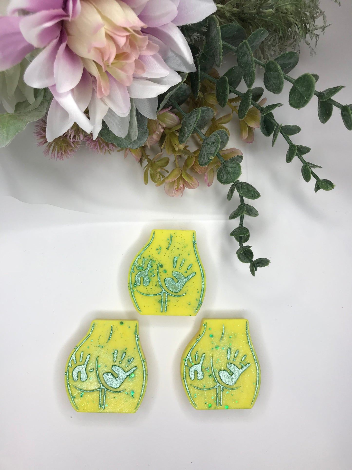 Bum Handprint Wax Melt